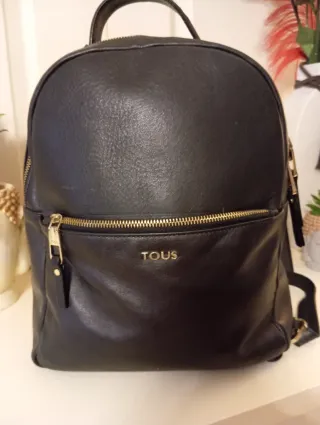 Mochila Tous Piel Negra
