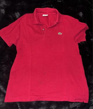 Polo Lacoste Rojo
