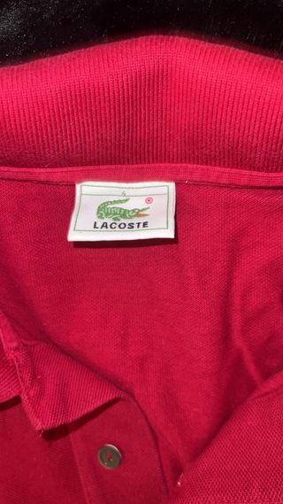 Polo Lacoste Rojo