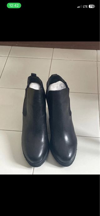 Stivali neri Chelsea donna Tg 39