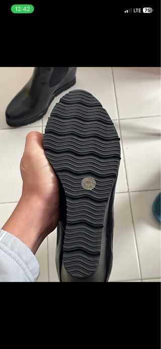 Stivali neri Chelsea donna Tg 39