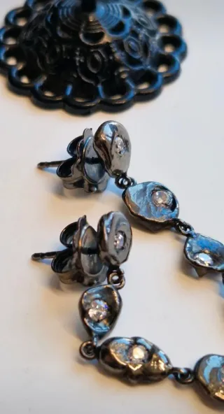 Orecchini Argento 925 con Zirconi