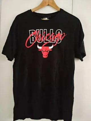 Camiseta New Era Chicago Bulls Hombre