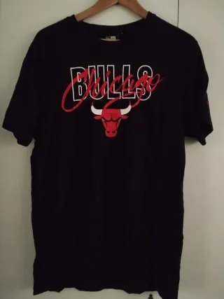 Camiseta New Era Chicago Bulls Hombre