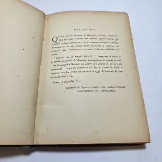 Libro Mussolini Aviatore G. Mattioli 1942