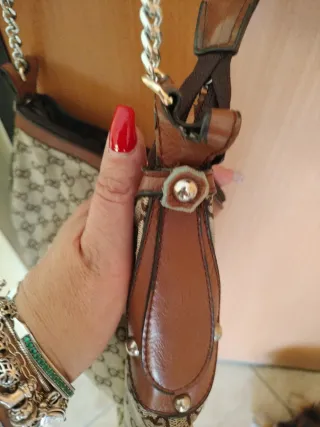 Borsa vintage Gucci beige/marrone....