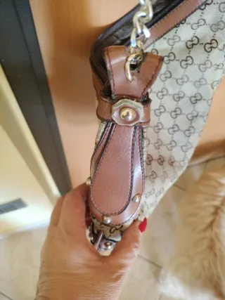 Borsa vintage Gucci beige/marrone....