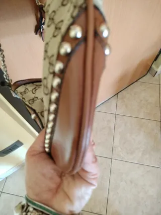 Borsa vintage Gucci beige/marrone....