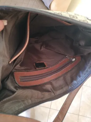 Borsa vintage Gucci beige/marrone....