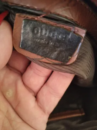 Borsa vintage Gucci beige/marrone....