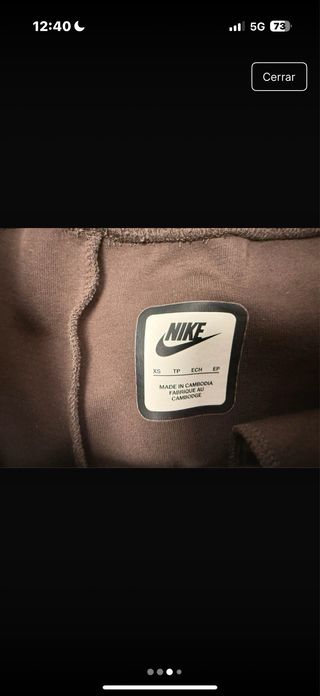 Chándal Nike Marrón