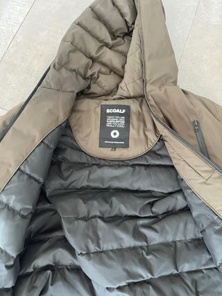 Plumífero Ecoalf caqui Talla l