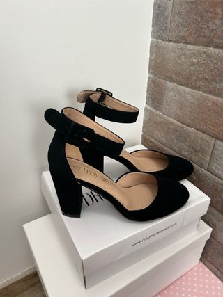 Zapatos de tacón Dream Pairs negros