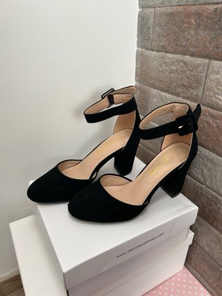 Zapatos de tacón Dream Pairs negros