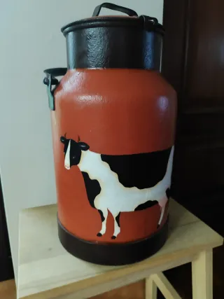 Lote 3 Lecheras Pintadas a Mano