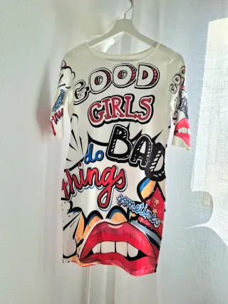 Vestido original tipo cómic