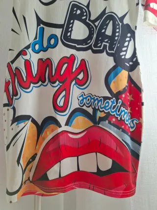 Vestido original tipo cómic