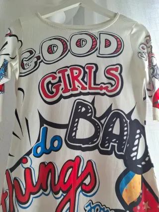 Vestido original tipo cómic