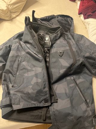 Chaqueta de moto REV'IT! camuflaje