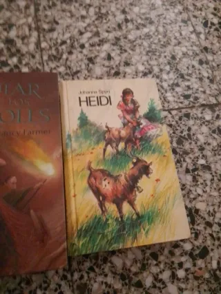 Lote 2 libros: Mar en los Trolls y Heidi