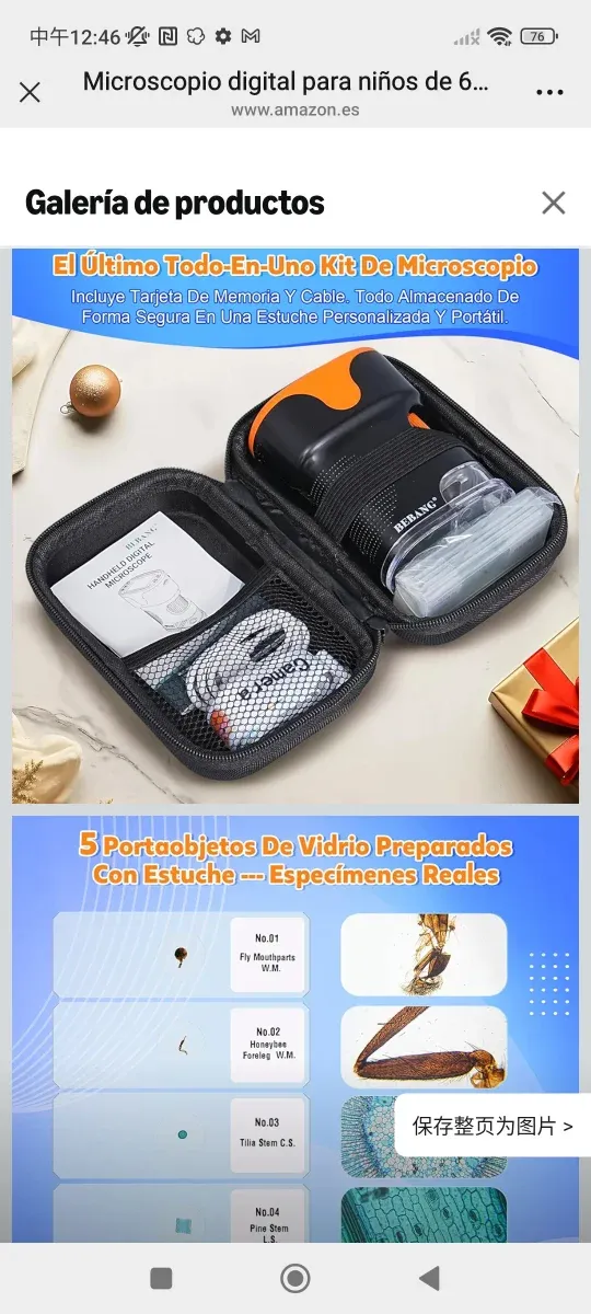 Microscopio Digital Infantil BEBANG