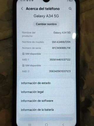 Samsung Galaxy Negro