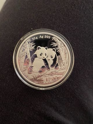 Onza de Plata Panda 2026