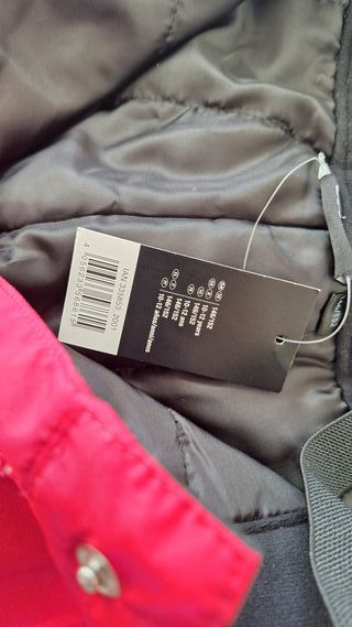 Pantalón de esquí rojo 12 años