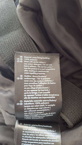 Pantalón de esquí rojo 12 años