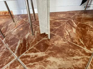 Mesa de comedor 80x135x75 cm