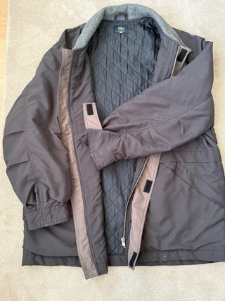 Chaqueta Lacoste Hombre Talla L Negra