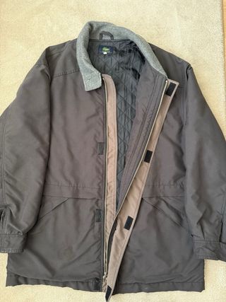 Chaqueta Lacoste Hombre Talla L Negra