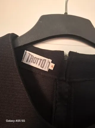 Vestido largo negro fiesta