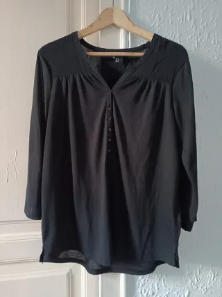 Blusa negra H&M Talla M