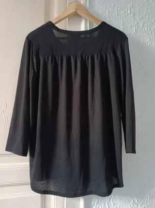 Blusa negra H&M Talla M