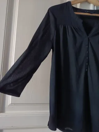 Blusa negra H&M Talla M