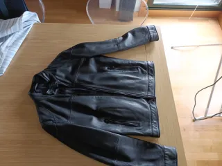 Giubbotto in pelle uomo Massimo Dutti taglia S