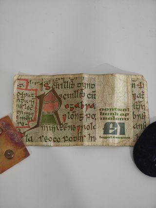 Billete 1 libra irlandesa 1989