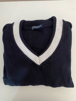 Jersey Pico Brandy Melville Azul Marino Talla Únic