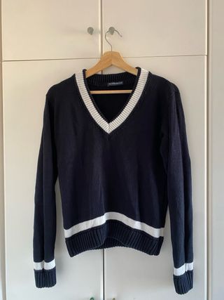 Jersey Pico Brandy Melville Azul Marino Talla Únic