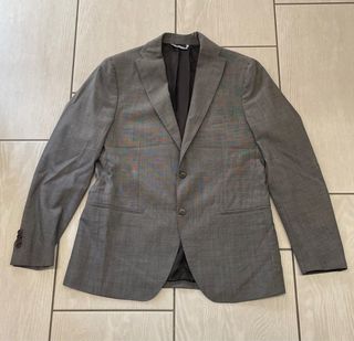 Giacca Loro Piana Lana Merino Grigia Tg. M