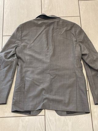 Giacca Loro Piana Lana Merino Grigia Tg. M