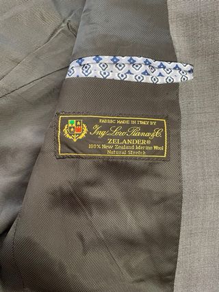 Giacca Loro Piana Lana Merino Grigia Tg. M