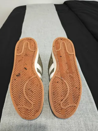 Zapatillas Adidas Campus Verde y Blanco