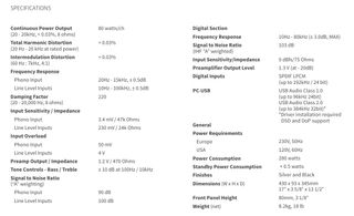Rotel A14 Amplificador Estéreo Negro