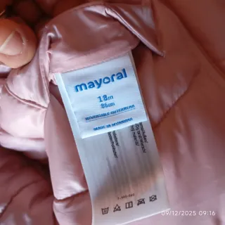 Giubbotto Mayoral rosa double face