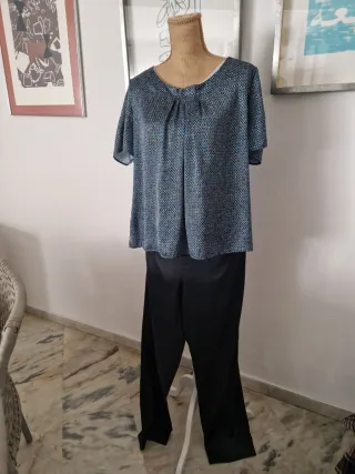 Blusa estampada Antea