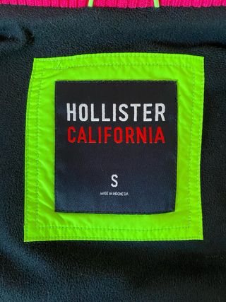 Chaqueta Hollister fucsia talla S