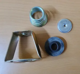 Antivibrador de techo metálico de la marca Kroon