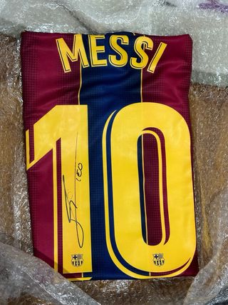 Camiseta Messi Firmada